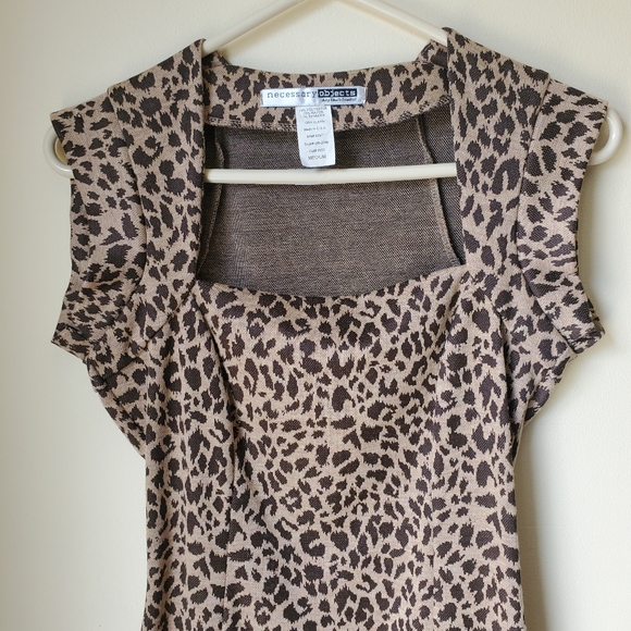 Necessary Objects Leopard Print Dress - Picture 5 of 7